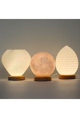 AWG Miscellaneous - Tafellamp / Bureaulamp New Wave Schelp Gedraaid