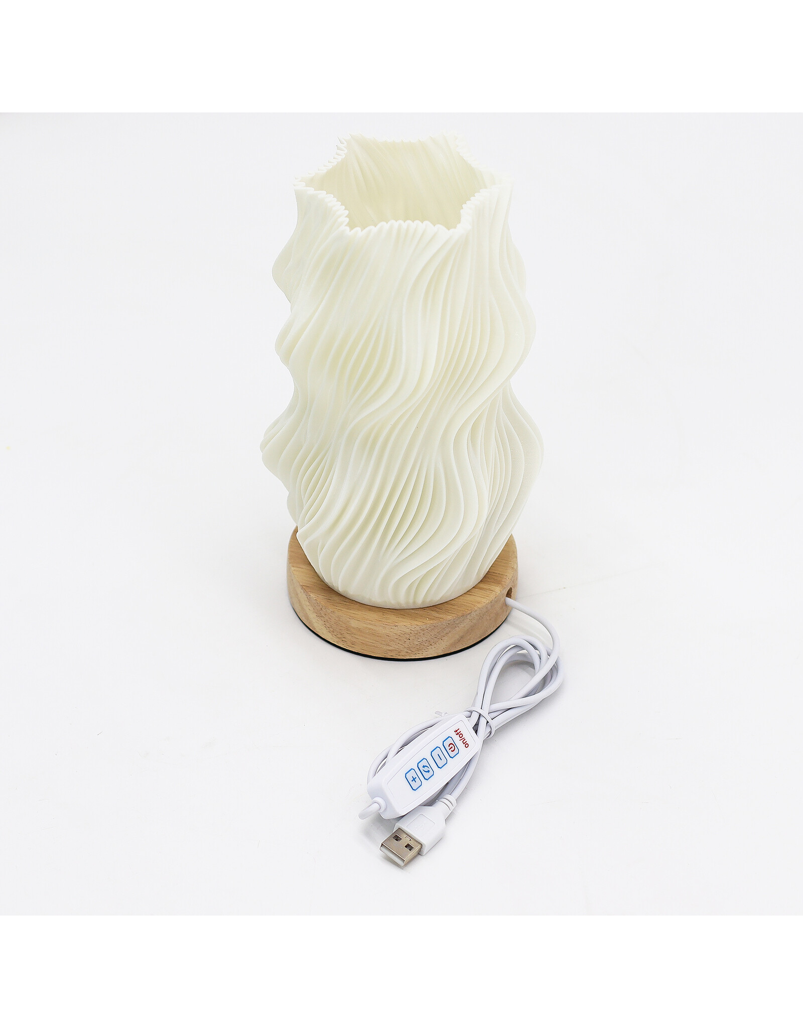 AWG Miscellaneous - New Wave Star Twisted Table Lamp/Desk Lamp