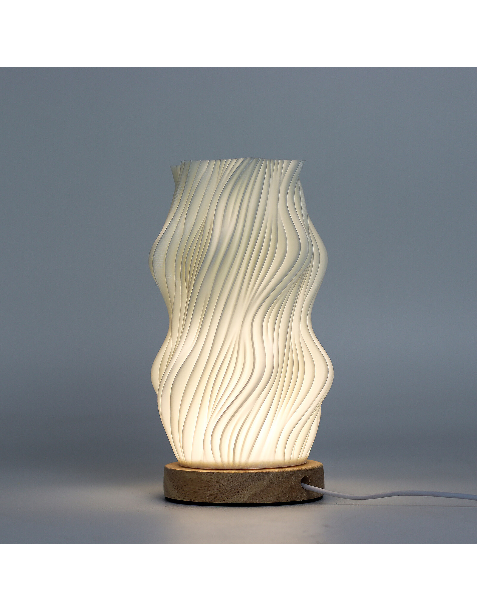 AWG Miscellaneous - New Wave Star Twisted Table Lamp/Desk Lamp