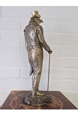 Trukado Giftware & Lifestyle -  Bird Gentleman with Tall Hat figurine 39cm