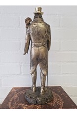 Trukado Giftware & Lifestyle - Vogel Gentleman met Hoge Hoed beeldje 39cm