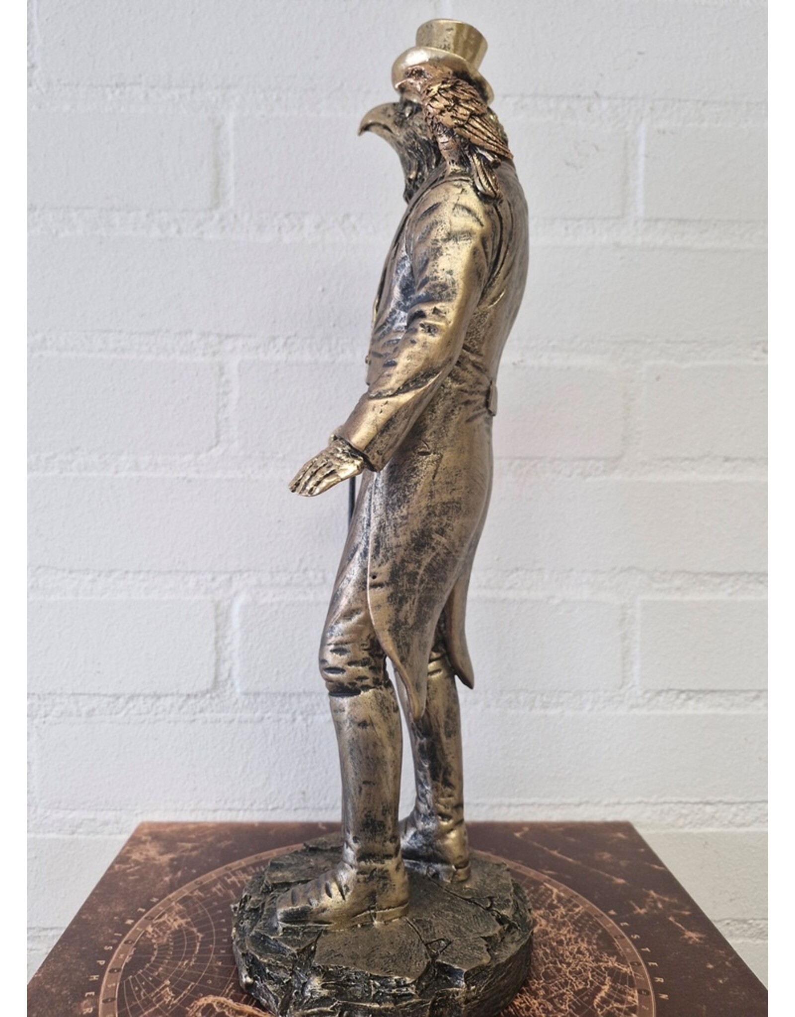 Trukado Giftware & Lifestyle -  Bird Gentleman with Tall Hat figurine 39cm