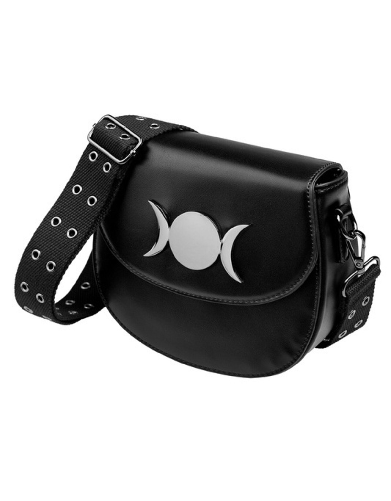 Banned Gothic Tassen Steampunk Tassen - Banned Eternal Dusk Drievoudige Maan Schoudertas