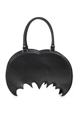 Banned Gothic bags Steampunk bags - Banned Cosmo Bat Lilac handbag