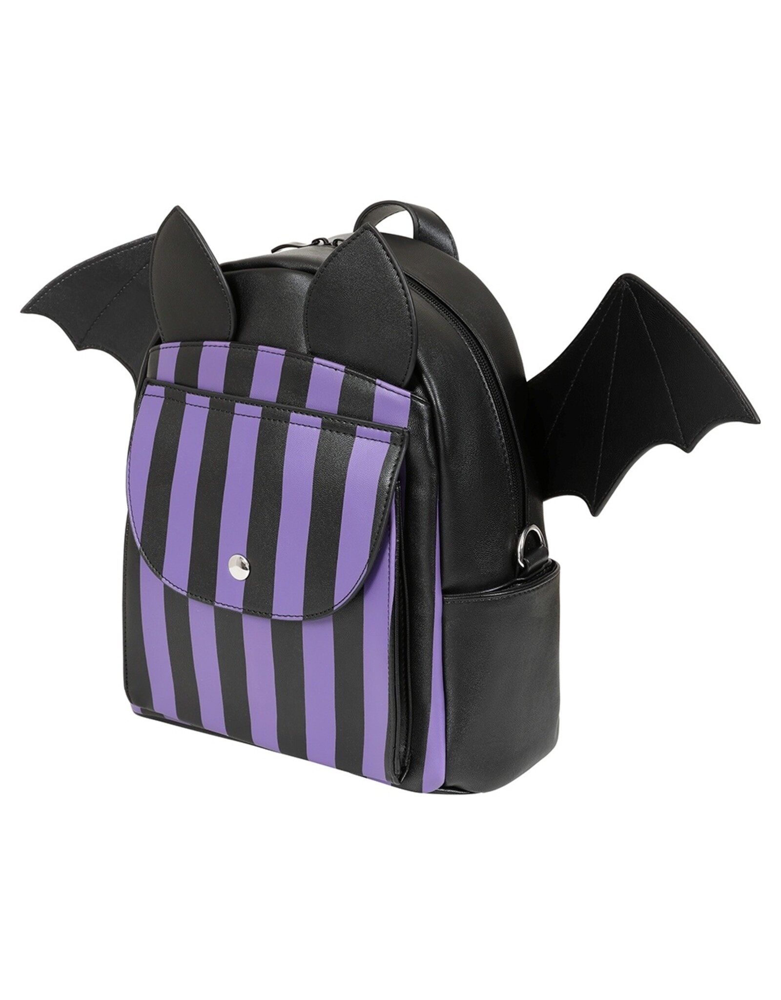 Banned Gothic Tassen Steampunk Tassen - Banned Nightfall Bat rugtas/schoudertas