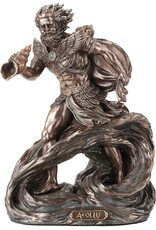 Veronese Design Giftware Beelden Collectables  - Aeolus, Griekse God van de Winden Veronese Design