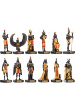 Veronese Design Giftware & Lifestyle - Piramide Display met Twaalf Egyptische Goden