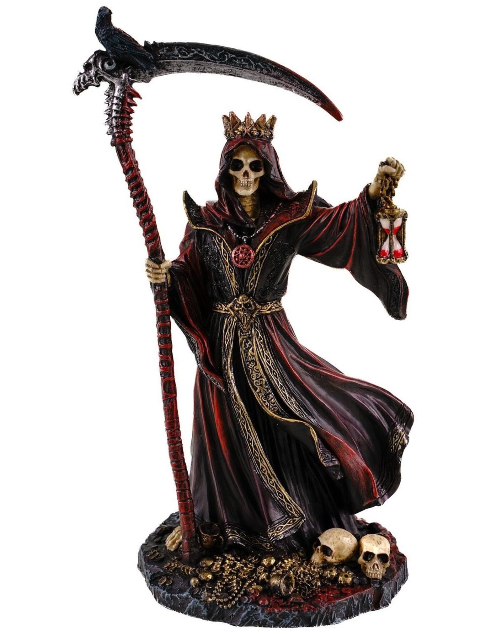 Veronese Design Giftware Figurines Collectables - “King of Death” Grim Reaper figurine 22cm