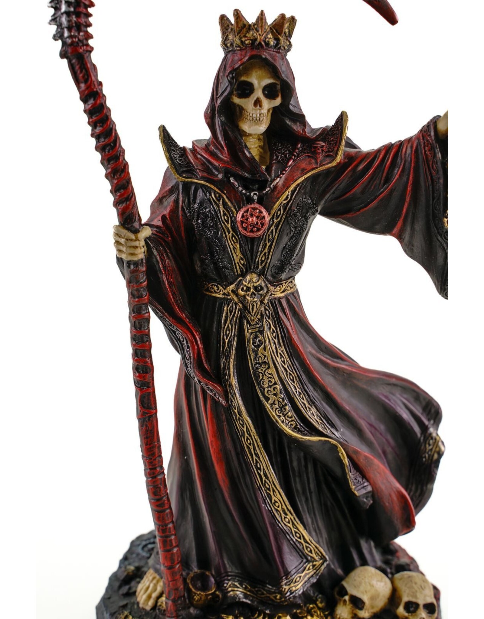 Veronese Design Giftware Figurines Collectables - “King of Death” Grim Reaper figurine 22cm