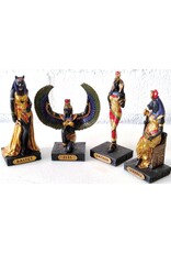 Veronese Design Giftware & Lifestyle - Pyramid Display with Twelve Egyptian Gods