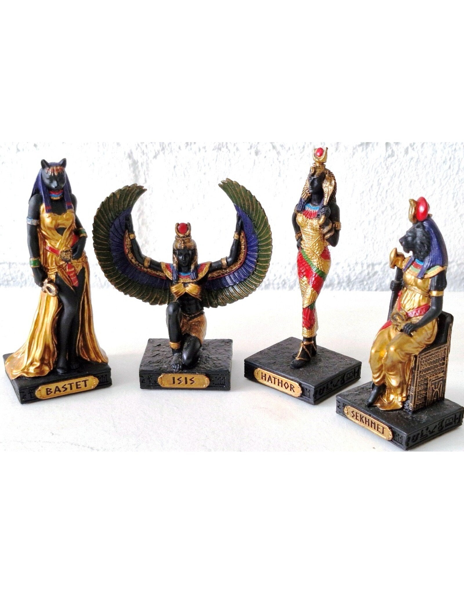 Veronese Design Giftware & Lifestyle - Piramide Display met Twaalf Egyptische Goden