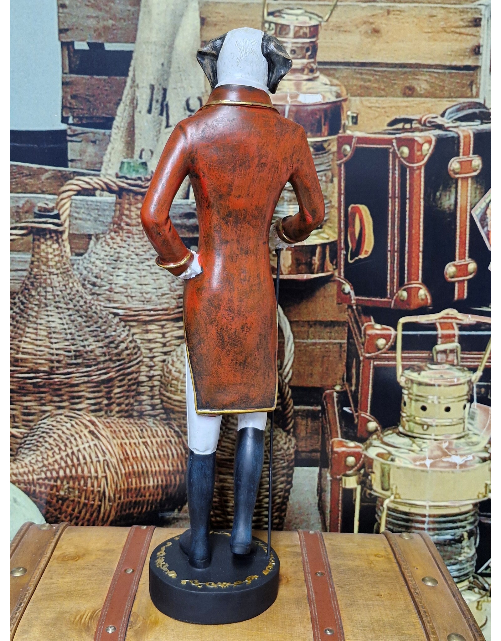 Trukado Giftware Beelden Collectables - Sint Bernard Hond gekleed als Gentleman 51cm