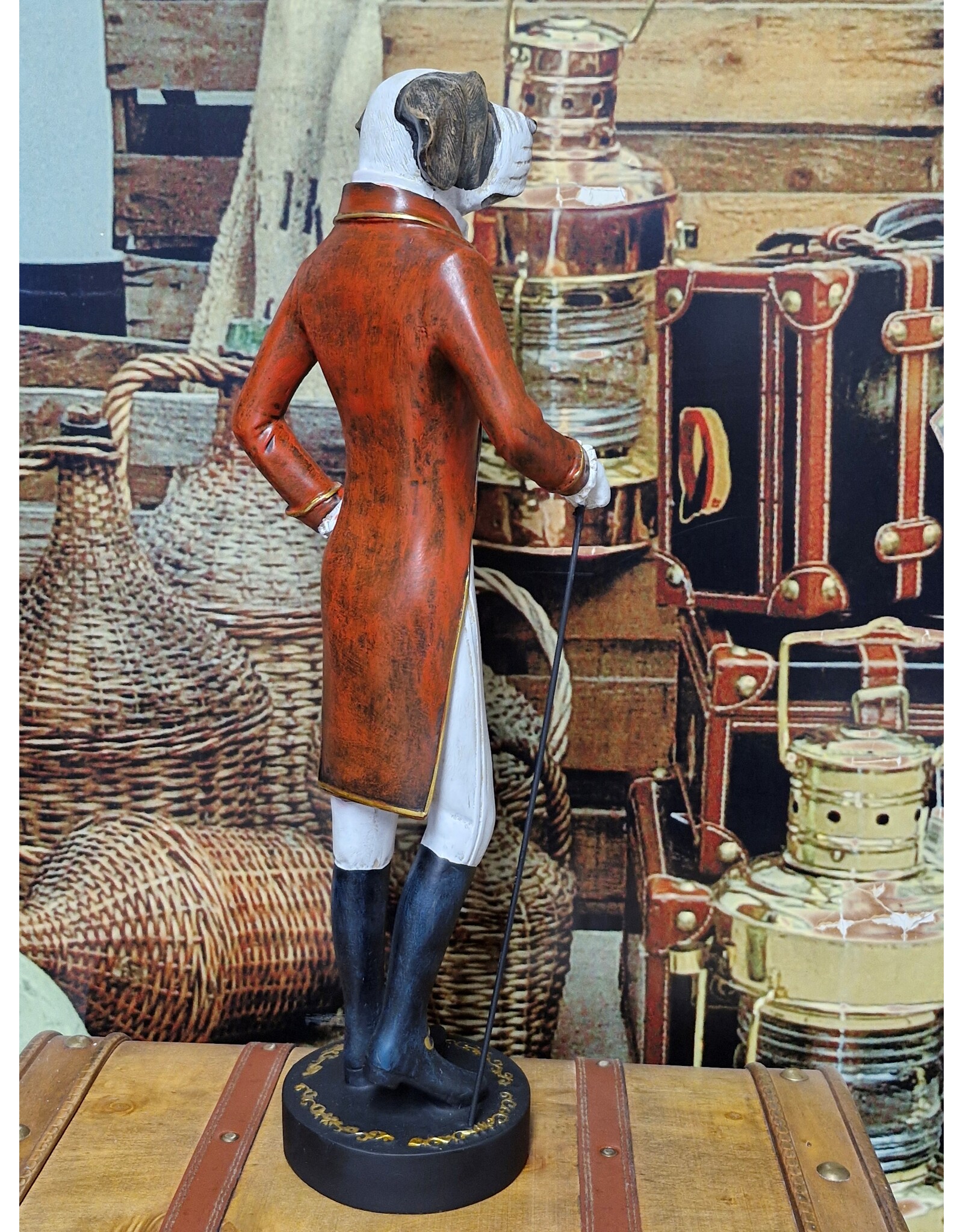 Trukado Giftware Figurines Collectables - Sint Bernard Dog dressed as a Gentleman 51cm