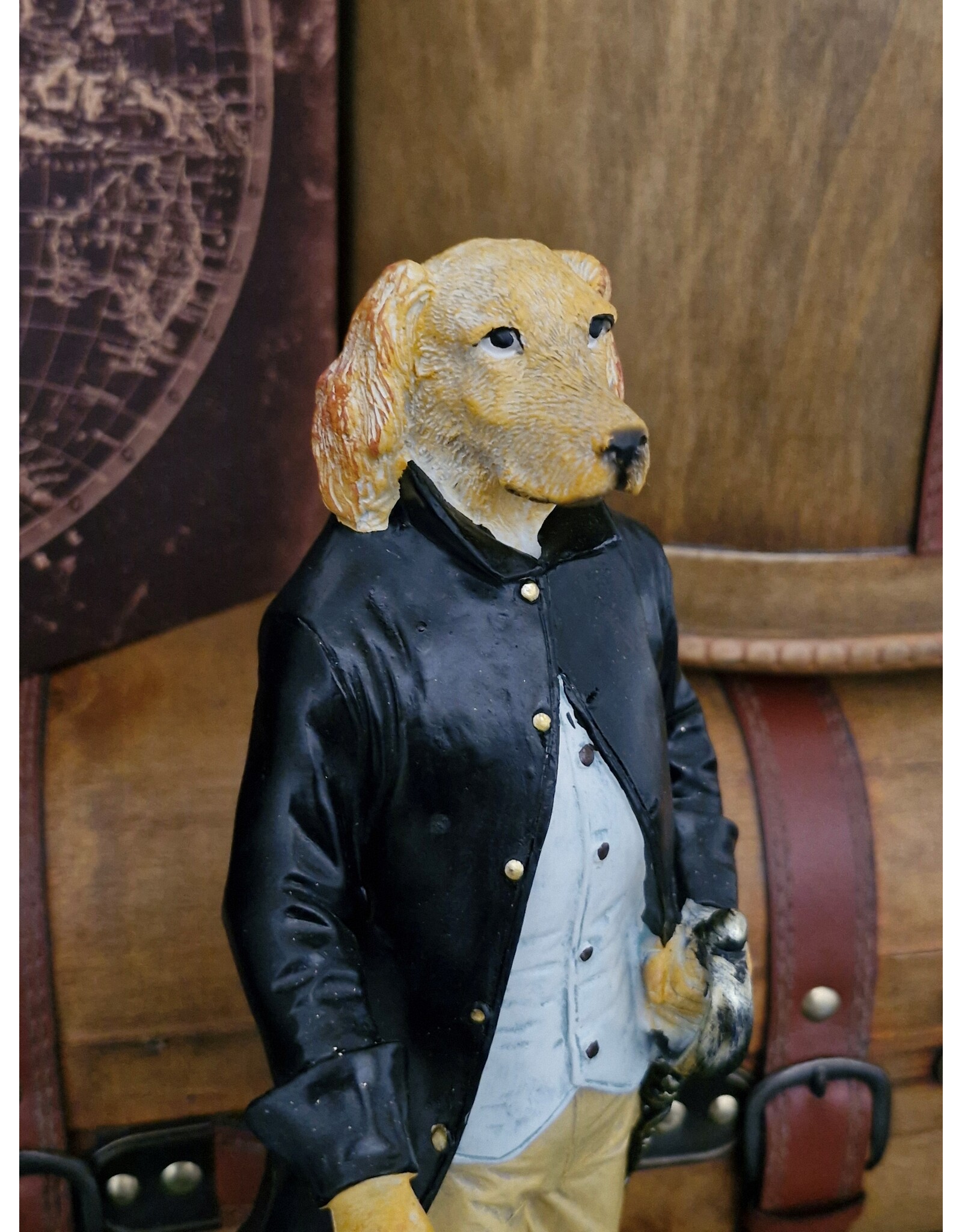 Trukado Giftware Beelden Collectables - Labrador Hond gekleed als Gentleman beeld 30,5cm