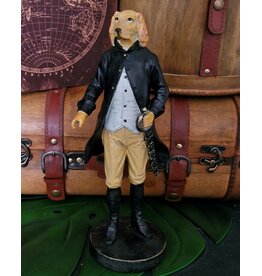 Trukado Labrador Dog dressed as a Gentleman statue 30.5 cm