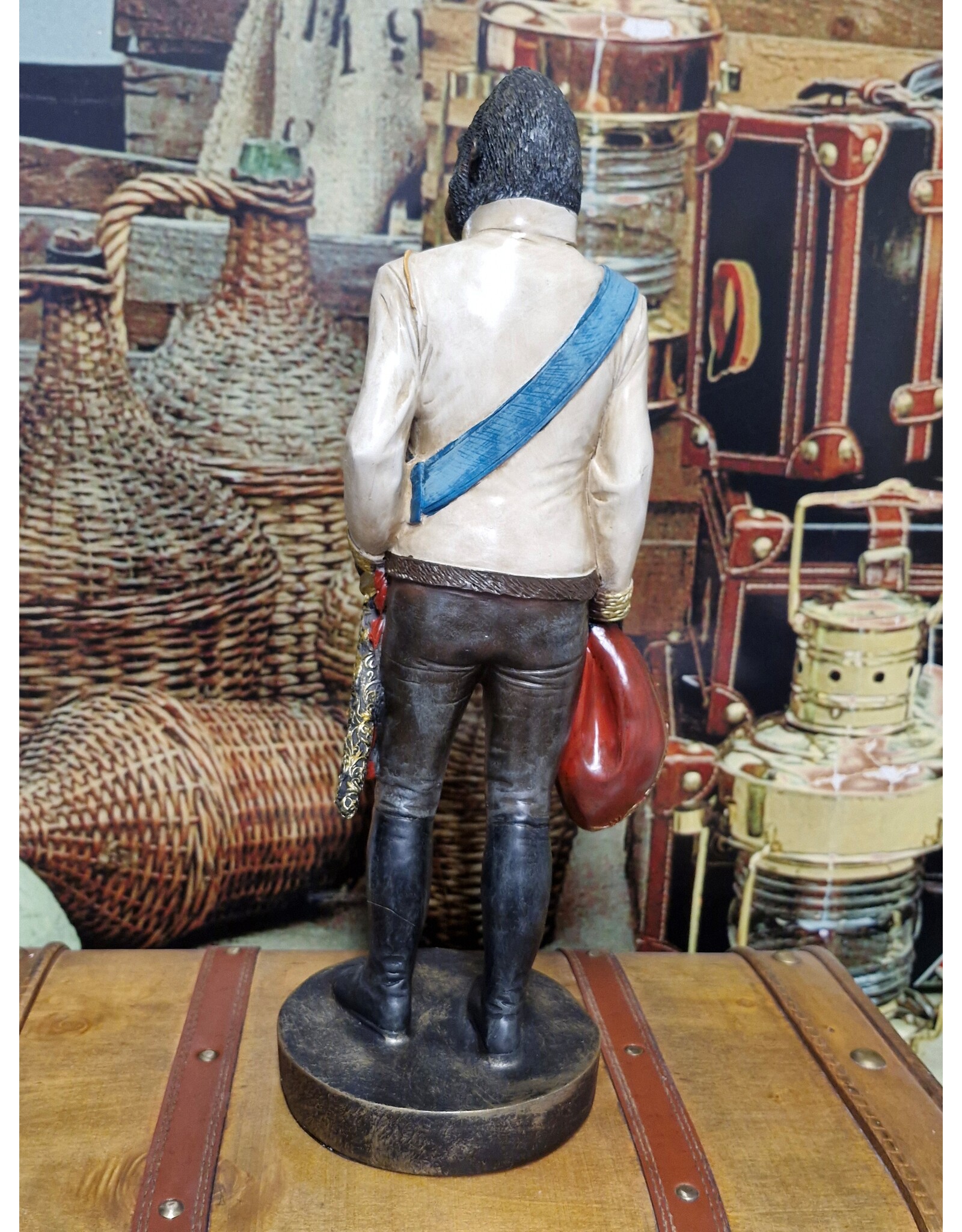 Baroque Giftware Figurines Collectables - Gorilla dressed in Military Uniform statue 40.5 cm