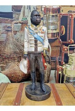 Baroque Giftware Figurines Collectables - Gorilla dressed in Military Uniform statue 40.5 cm