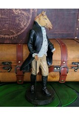 Baroque Giftware Beelden Collectables - Paard gekleed als Gentleman beeld 32cm