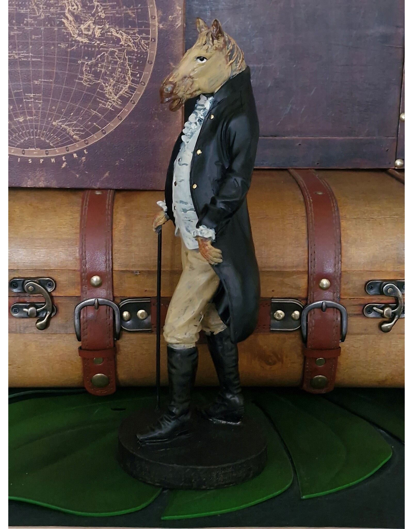 Baroque Giftware Figurines Collectables - Horse dressed as a Gentleman statue 32cm