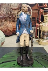 Baroque Giftware Beelden Collectables - Jaguar gekleed als Navy Officier beeld 43cm