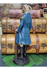 Baroque Giftware Beelden Collectables - Jaguar gekleed als Navy Officier beeld 43cm