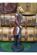 Baroque Giftware Figurines Collectables - Giraffe dressed as a Marshal statue 44.5cm