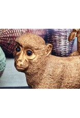 Trukado Giftware & Lifestyle - Golden Monkey with Baby on Back figurine 31cm