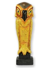 JB Giftware & Lifestyle - Gietijzeren  Uil Art Deco stijl beeldje 25cm