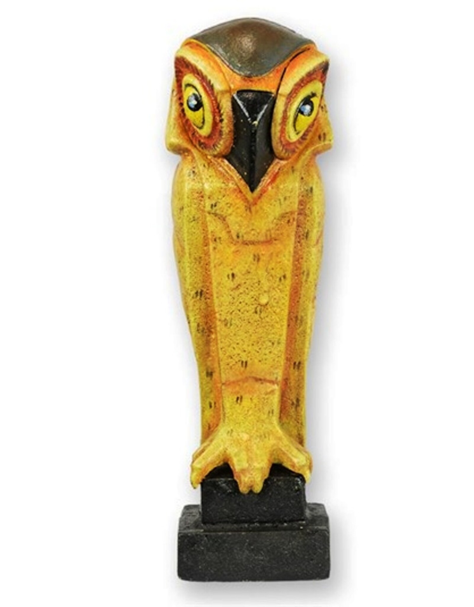 JB Giftware & Lifestyle - Gietijzeren  Uil Art Deco stijl beeldje 25cm