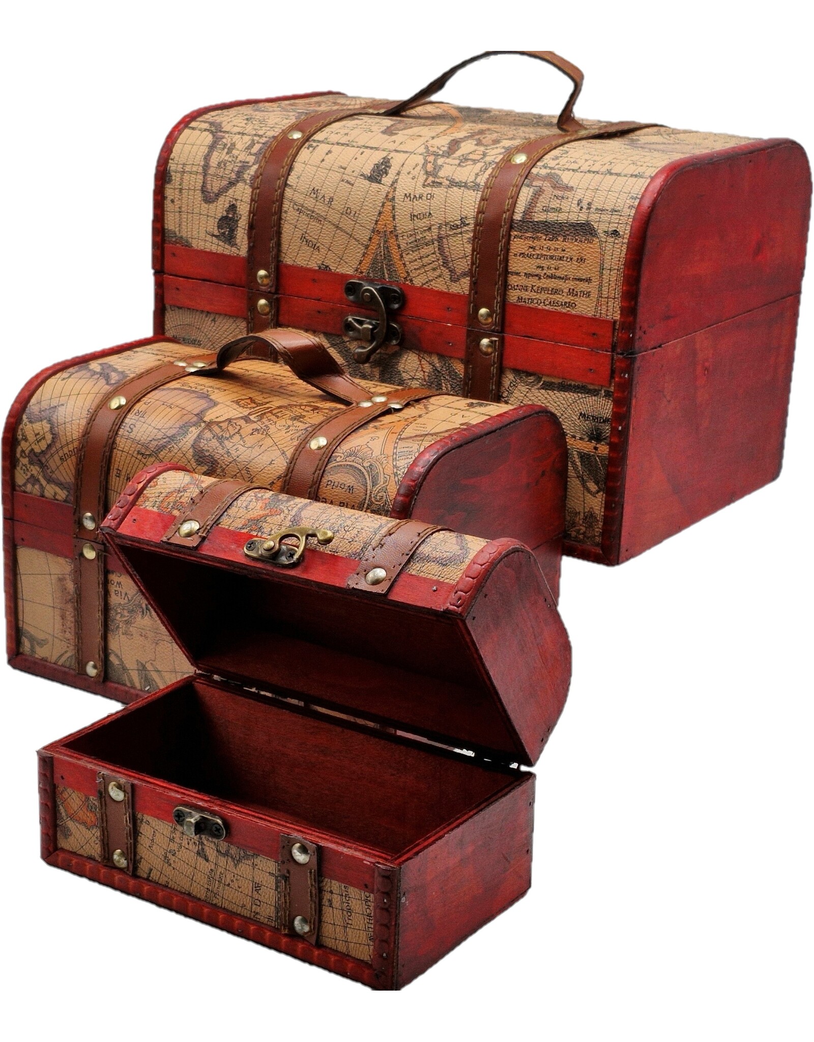 AWG Miscellaneous - Treasure Chest World map Set of 3