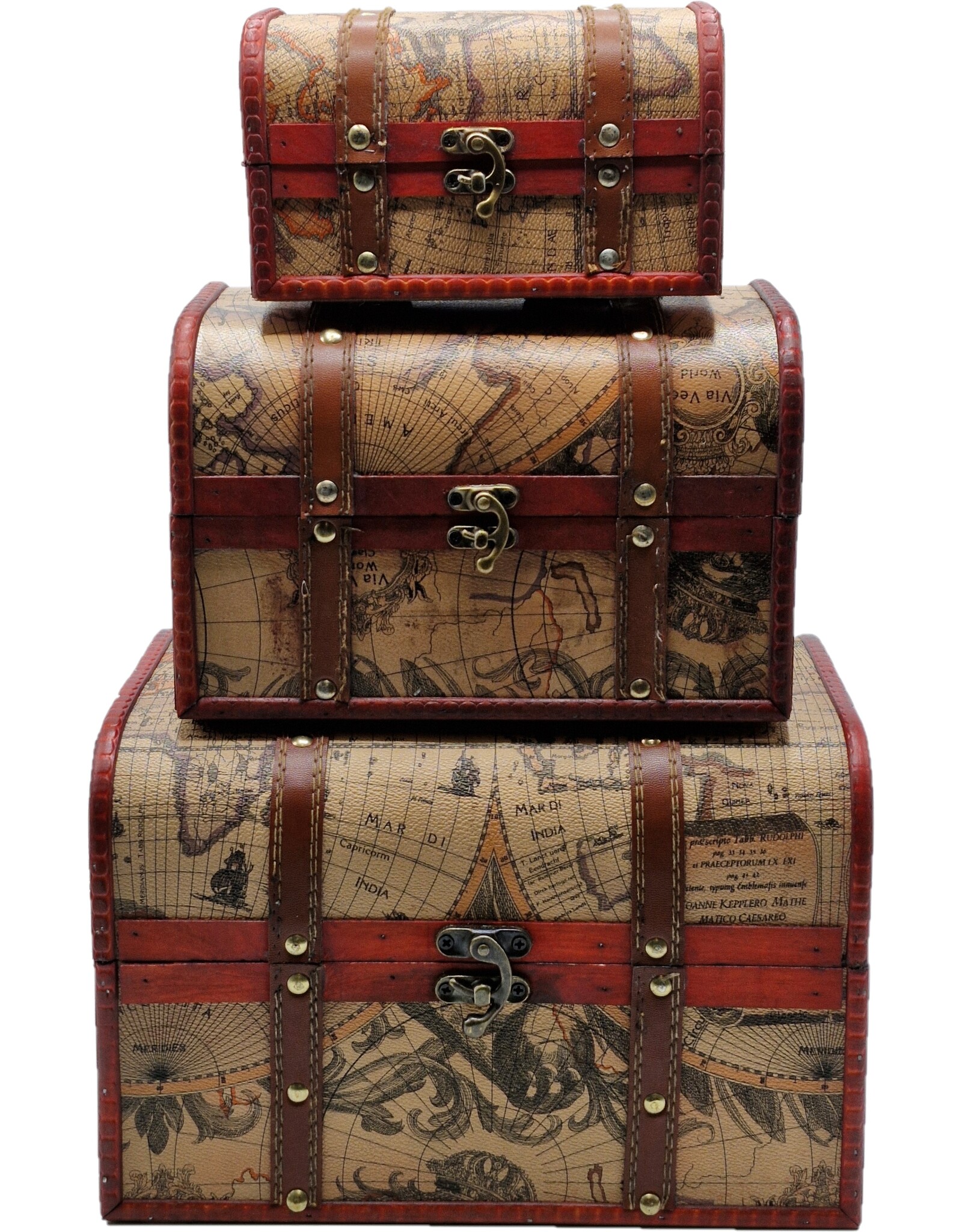 AWG Miscellaneous - Treasure Chest World map Set of 3