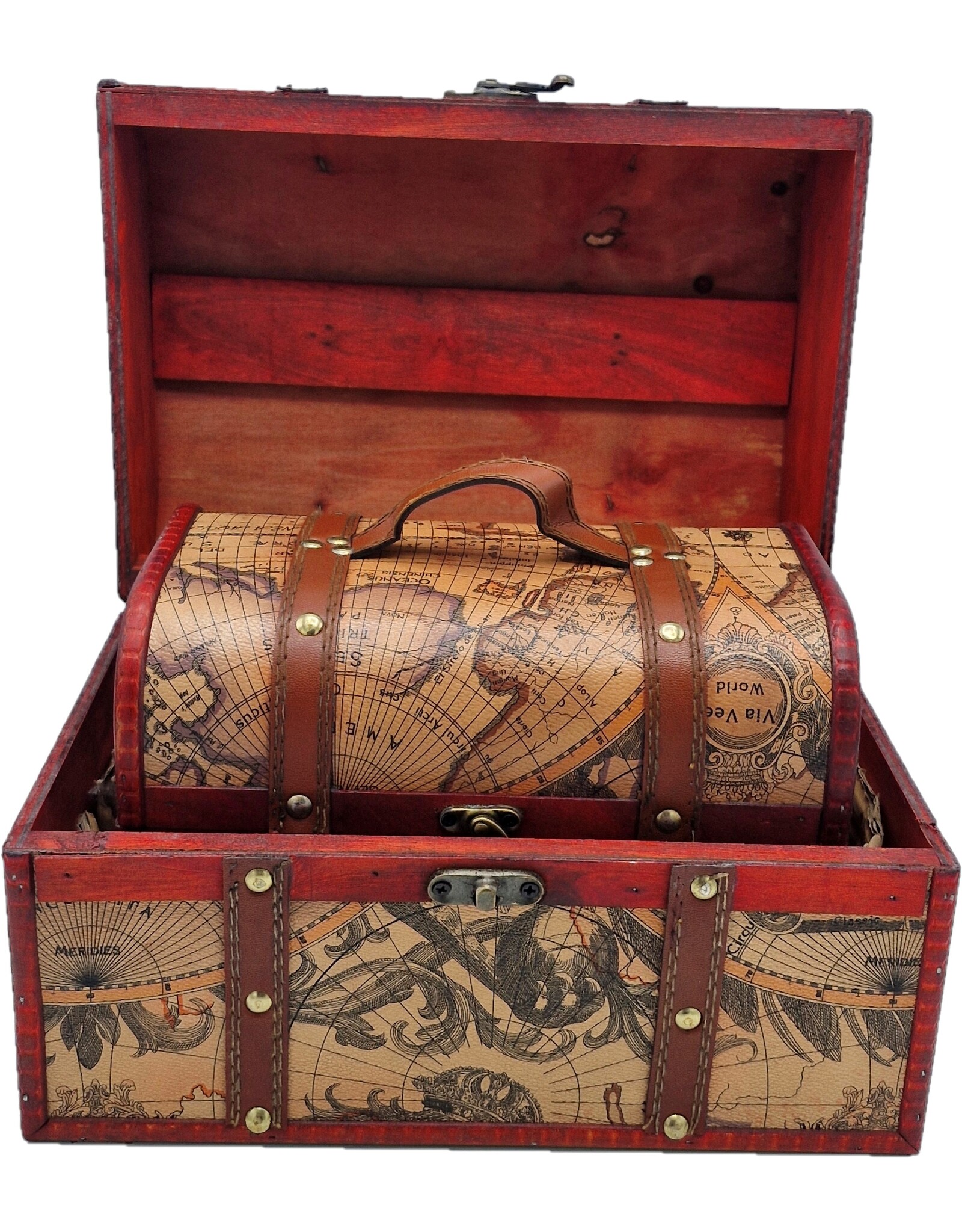 AWG Miscellaneous - Treasure Chest World map Set of 3