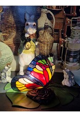 Trukado Giftware & Lifestyle - Vlinder Tiffany Stijl  Sfeerlamp