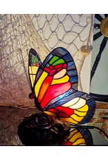 Trukado Giftware & Lifestyle - Vlinder Tiffany Stijl  Sfeerlamp