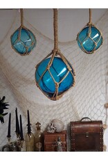 Trukado Miscellaneous - Fishing net floats Glass Balls  Set Turquoise Blue
