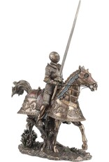 Veronese Design Veronese Design - Gepanserde Middeleeuwse Ridder op het Paard Veronese Design