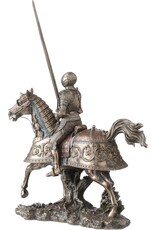 Veronese Design Veronese Design - Armoured Medieval Knight  on Horseback Veronese Design