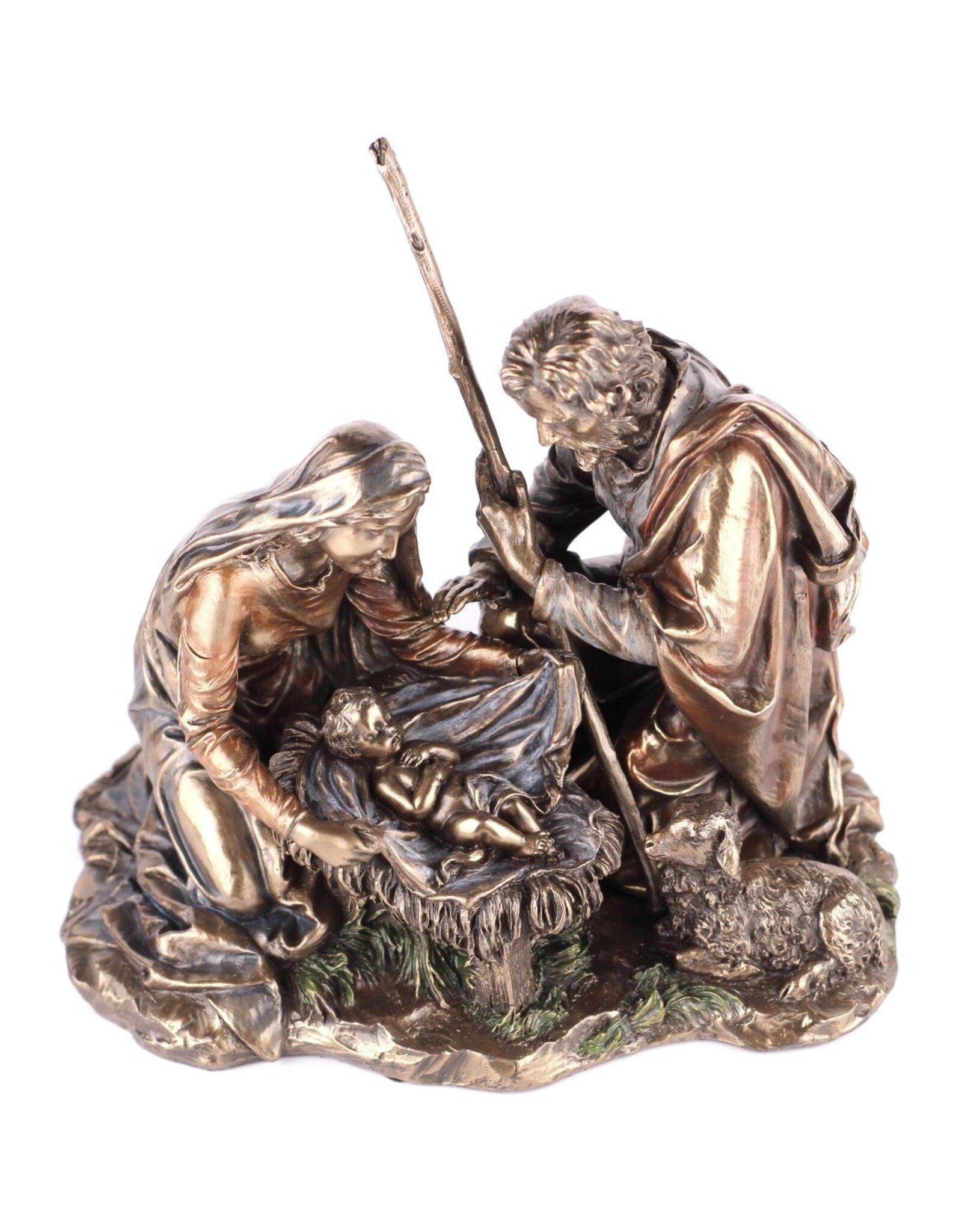 Veronese Design Veronese Design - Baby Jesus, Mariy and Joseph with Lamb - Veronese Design