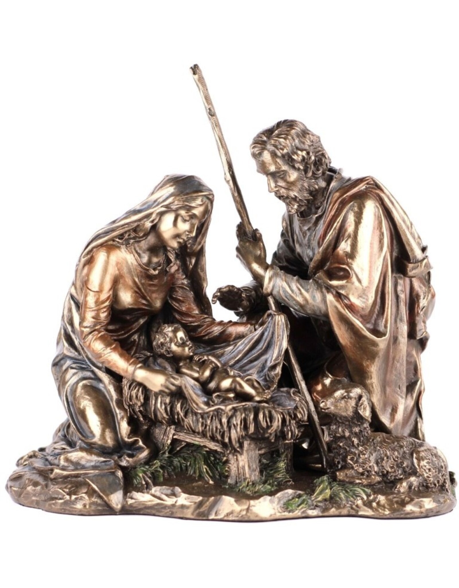 Veronese Design Veronese Design - Baby Jesus, Mariy and Joseph with Lamb - Veronese Design