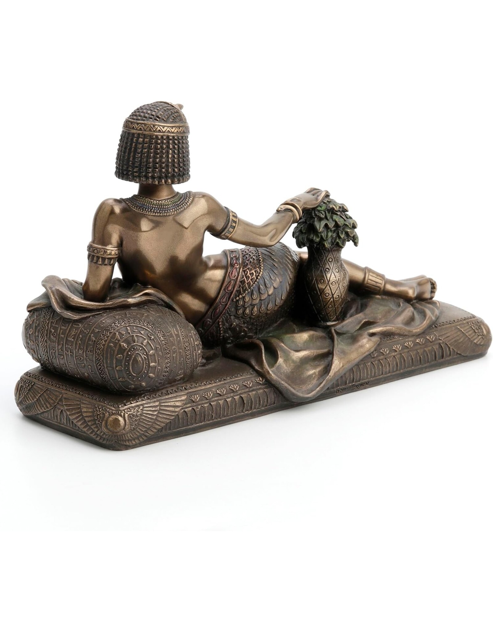 Veronese Design Giftware & Lifestyle - Art Deco Stijl Egyptische Koningin Cleopatra liggend Veronese Design