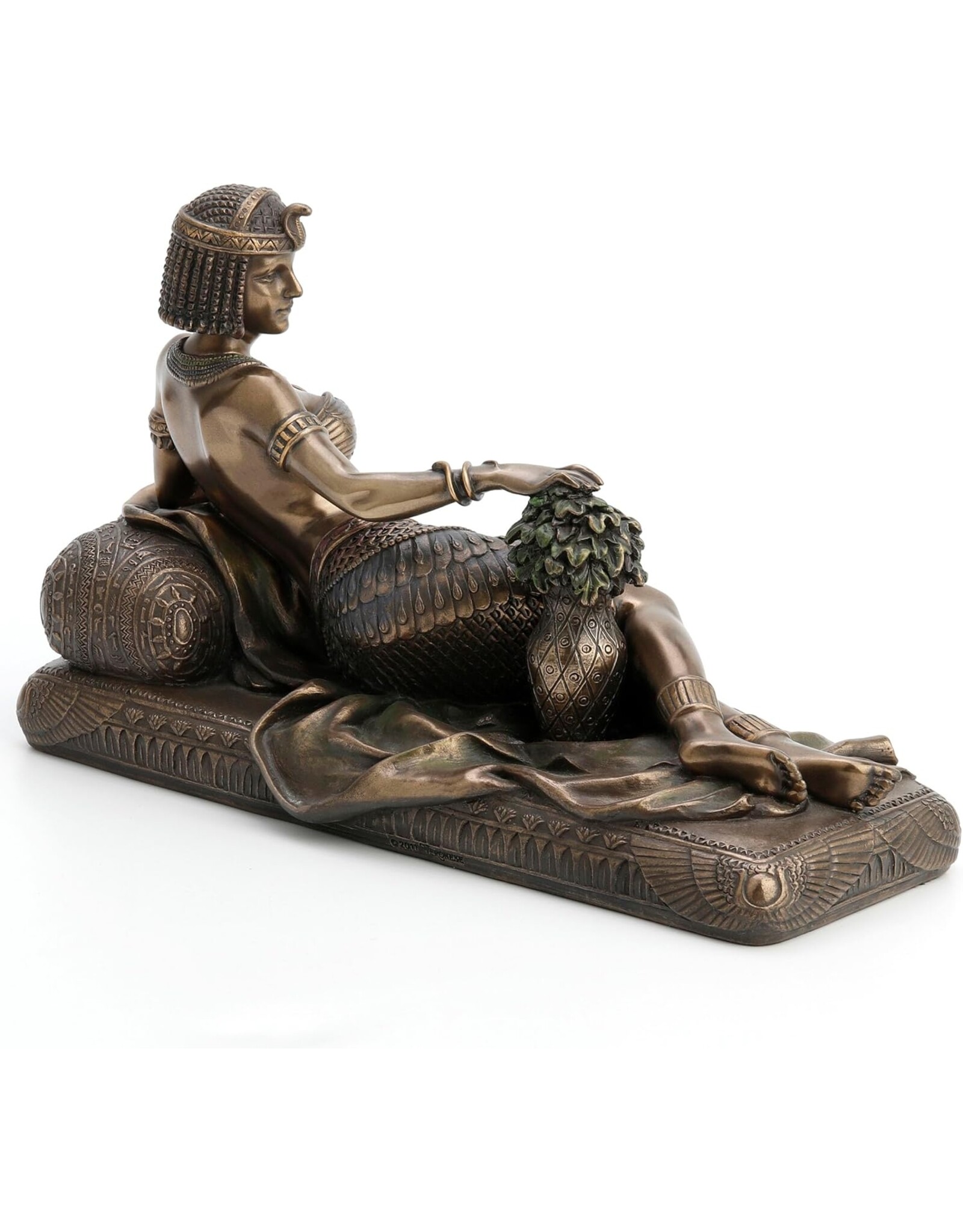 Veronese Design Giftware & Lifestyle - Art Deco Style Egyptian Queen Cleopatra Lying Veronese Design