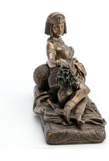 Veronese Design Giftware & Lifestyle - Art Deco Style Egyptian Queen Cleopatra Lying Veronese Design