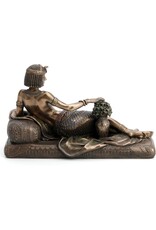 Veronese Design Giftware & Lifestyle - Art Deco Stijl Egyptische Koningin Cleopatra liggend Veronese Design