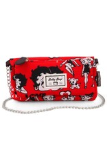 Karactermania Betty Boop tassen - Betty Boop portemonnee-schoudertasje rood