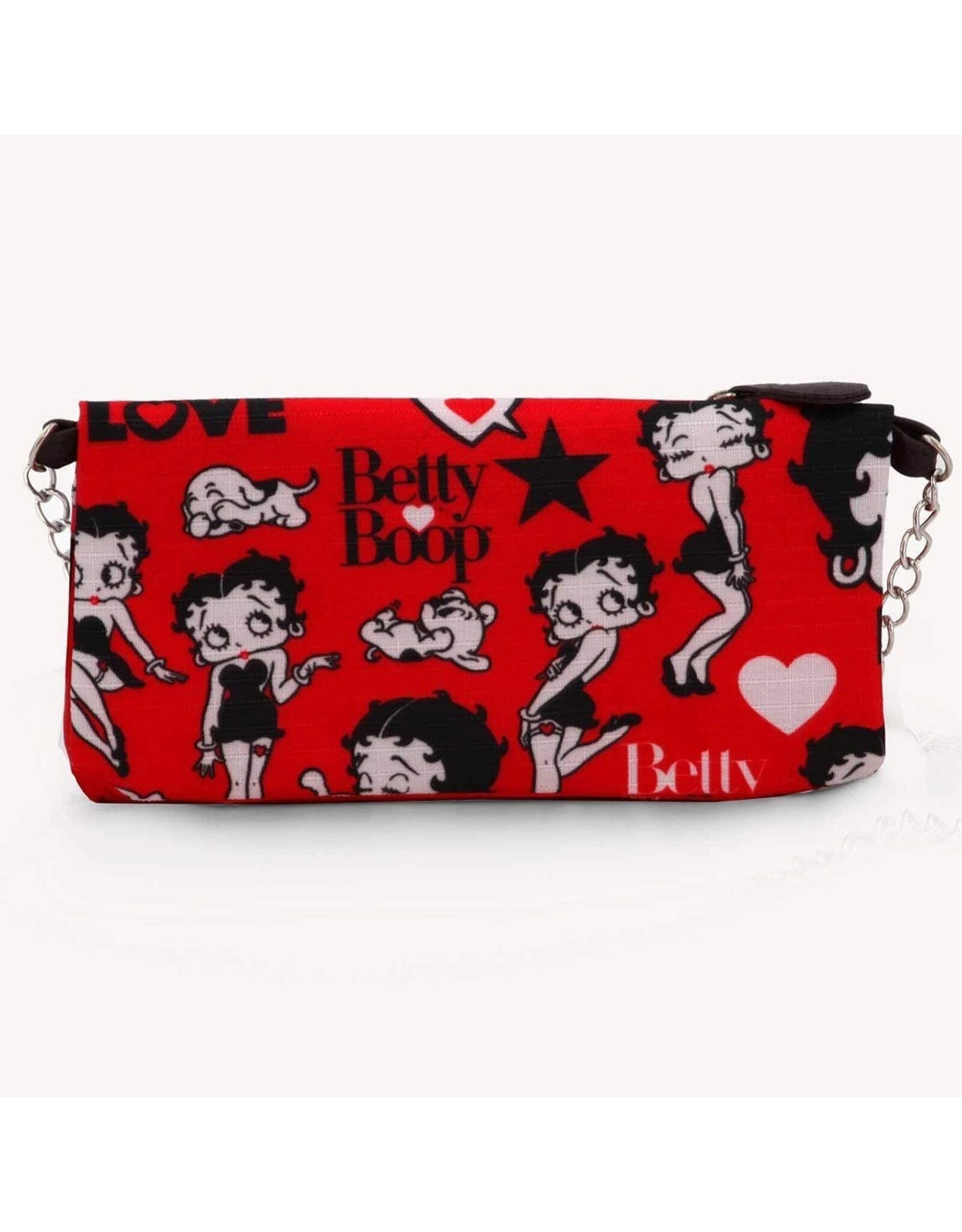 Karactermania Betty Boop tassen - Betty Boop portemonnee-schoudertasje rood