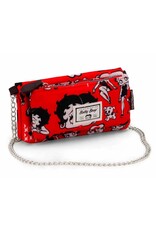 Karactermania Betty Boop tassen - Betty Boop portemonnee-schoudertasje rood
