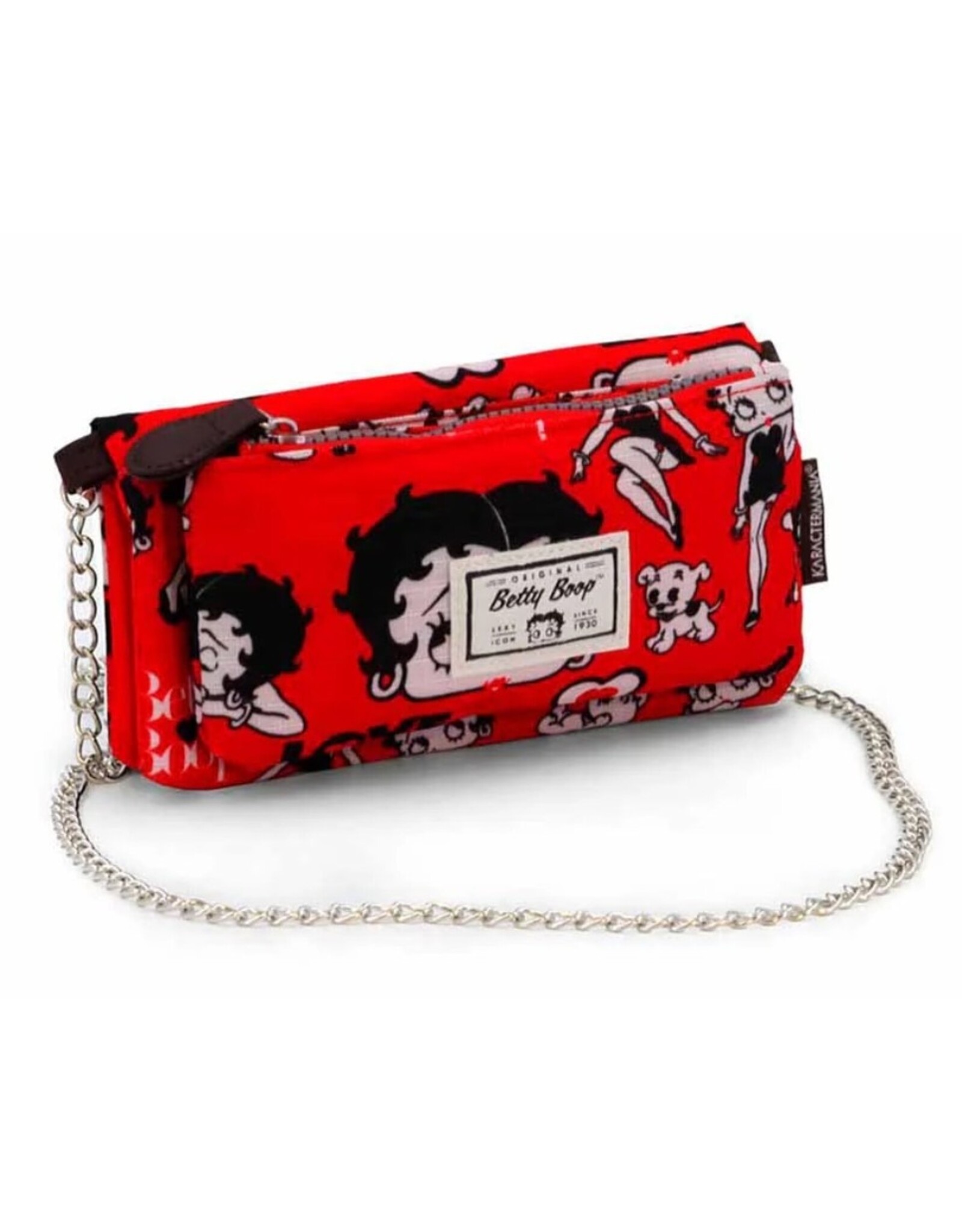 Karactermania Betty Boop tassen - Betty Boop portemonnee-schoudertasje rood