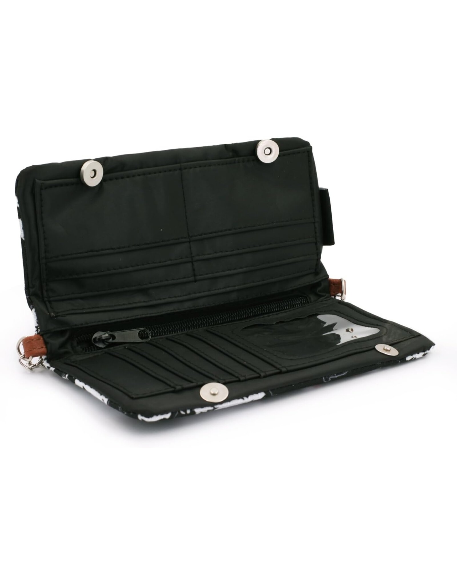 Karactermania Betty Boop tassen - Betty Boop portemonnee-schoudertasje zwart