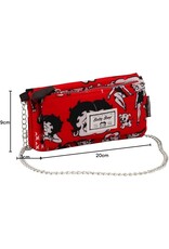 Karactermania Betty Boop bags - Betty Boop wallet-shoulder bag red