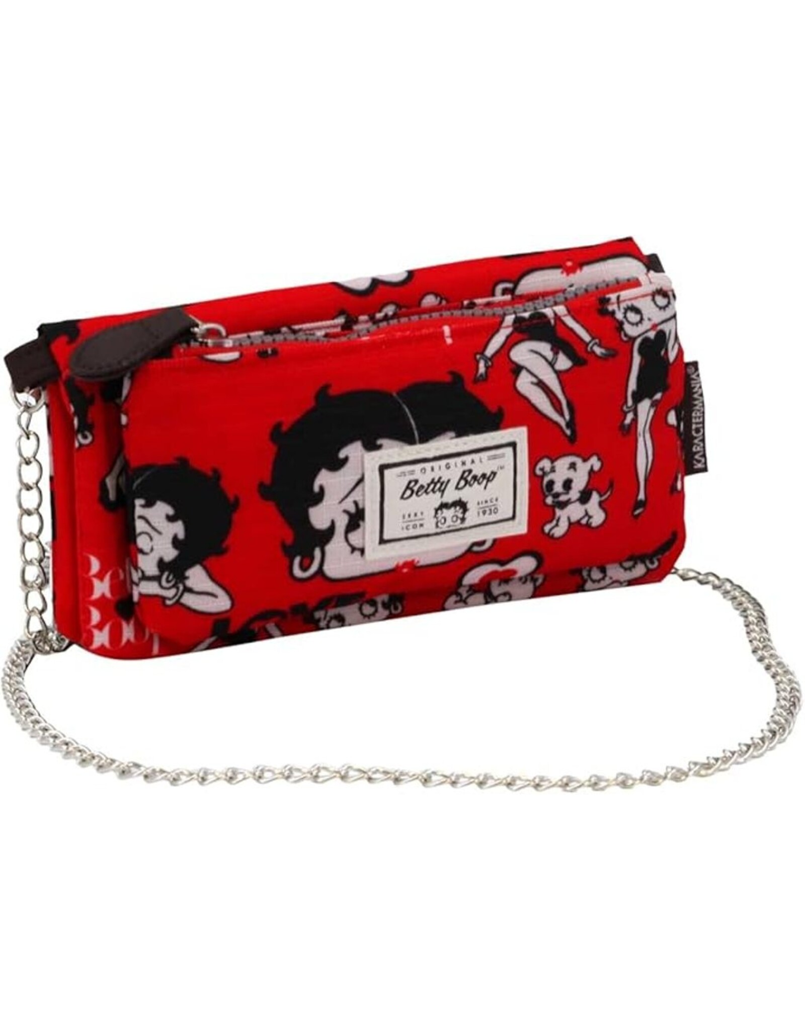 Karactermania Betty Boop bags - Betty Boop wallet-shoulder bag red